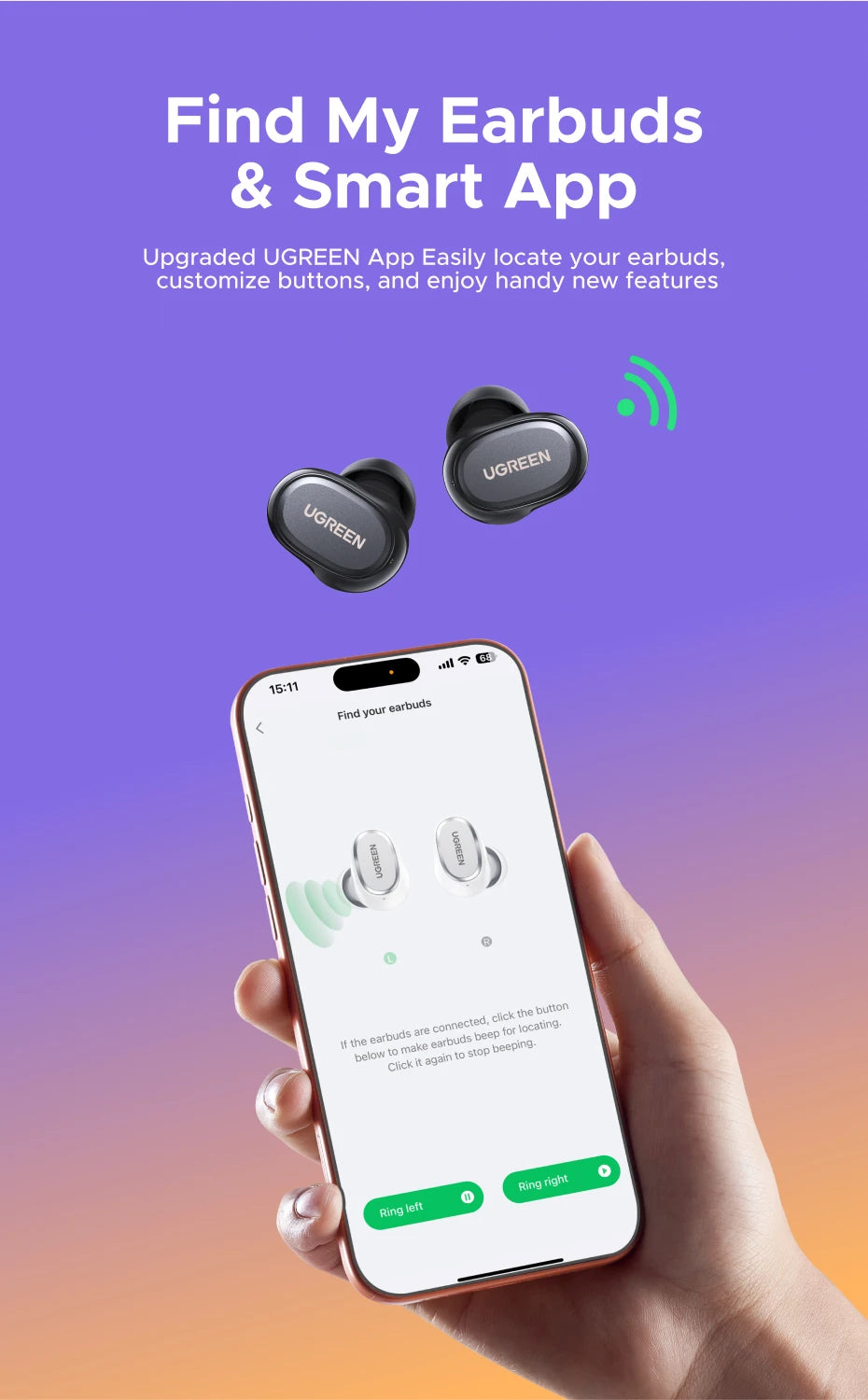 UGREEN Dots Earbuds