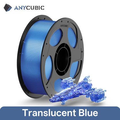 ANYCUBIC PETG PLA Transparent 3D Printer Filament Multicolor 1.75mm 3D Printer Filament For Kobra 3 Combo S1C FDM 3D Printer