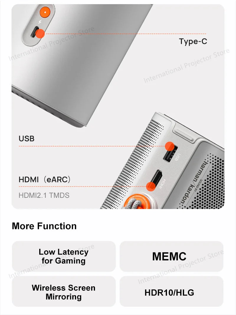 XGIMI Play 6 Harman Kardon Speaker 4K Projector
