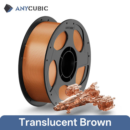 ANYCUBIC PETG PLA Transparent 3D Printer Filament Multicolor 1.75mm 3D Printer Filament For Kobra 3 Combo S1C FDM 3D Printer