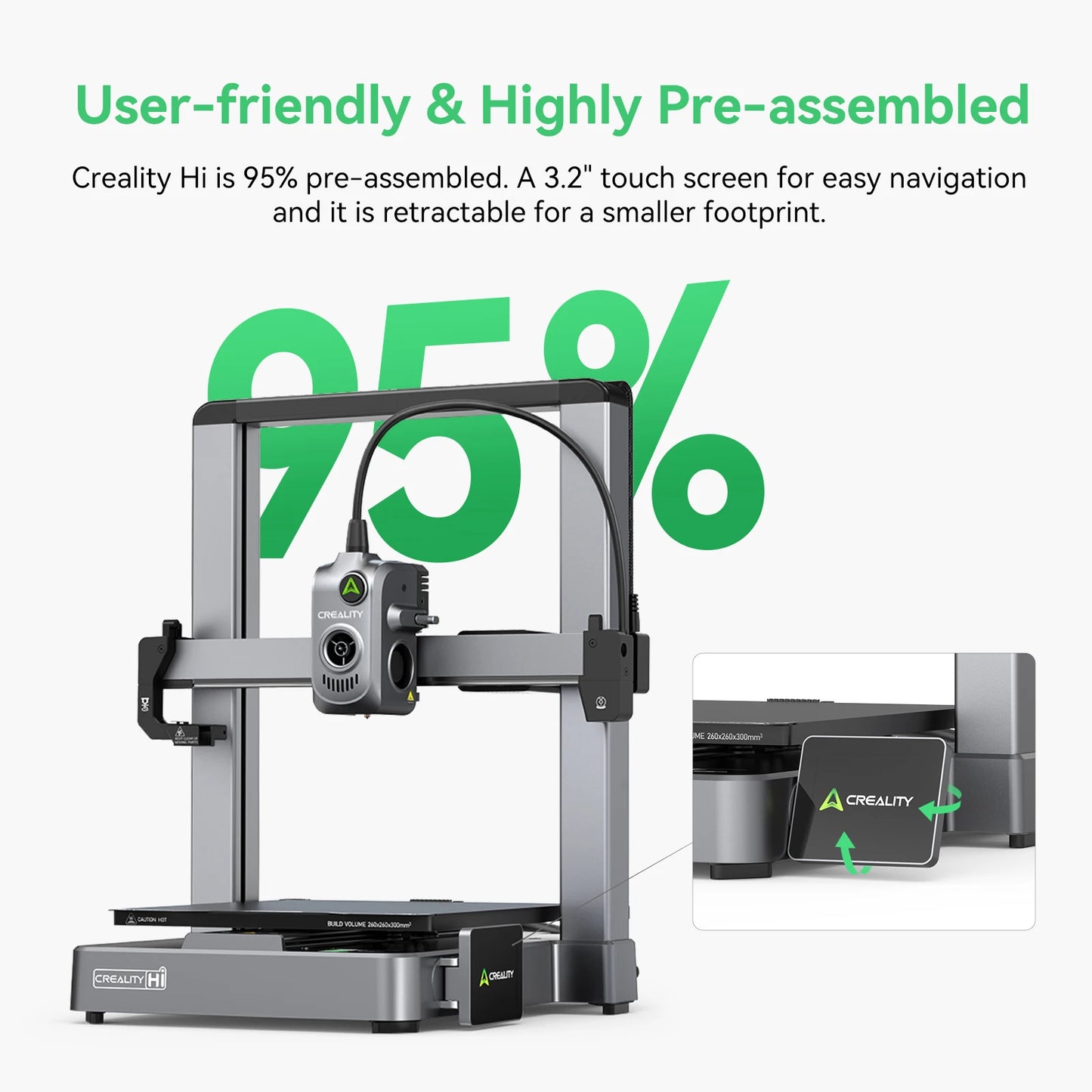 CREALITY-Hi Printer Multicolor 3D Printer