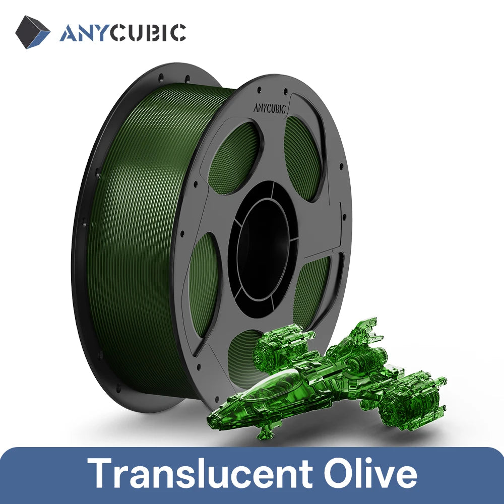 ANYCUBIC PETG PLA Transparent 3D Printer Filament Multicolor 1.75mm 3D Printer Filament For Kobra 3 Combo S1C FDM 3D Printer