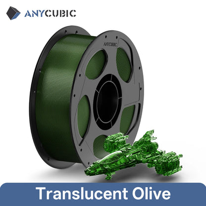 ANYCUBIC PETG PLA Transparent 3D Printer Filament Multicolor 1.75mm 3D Printer Filament For Kobra 3 Combo S1C FDM 3D Printer