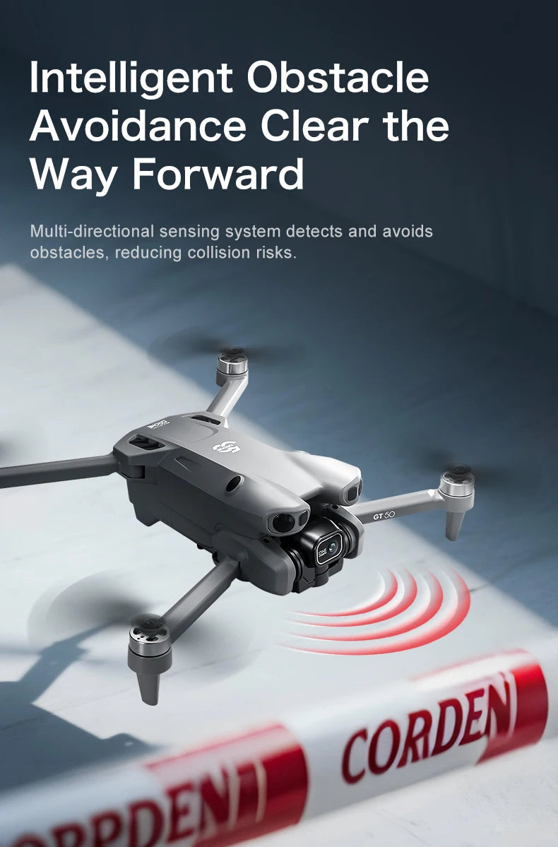 GT50 PRO RC Drone 8K HD Dual Cameras
