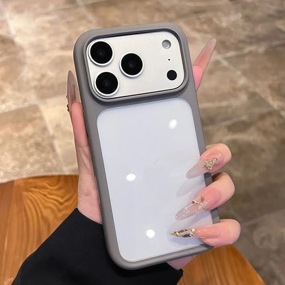 Intelligente Kamera-aanraakknoppie Kristalhelder Telefoonhouer vir iPhone 17 Pro Max, Pro, 17 Air