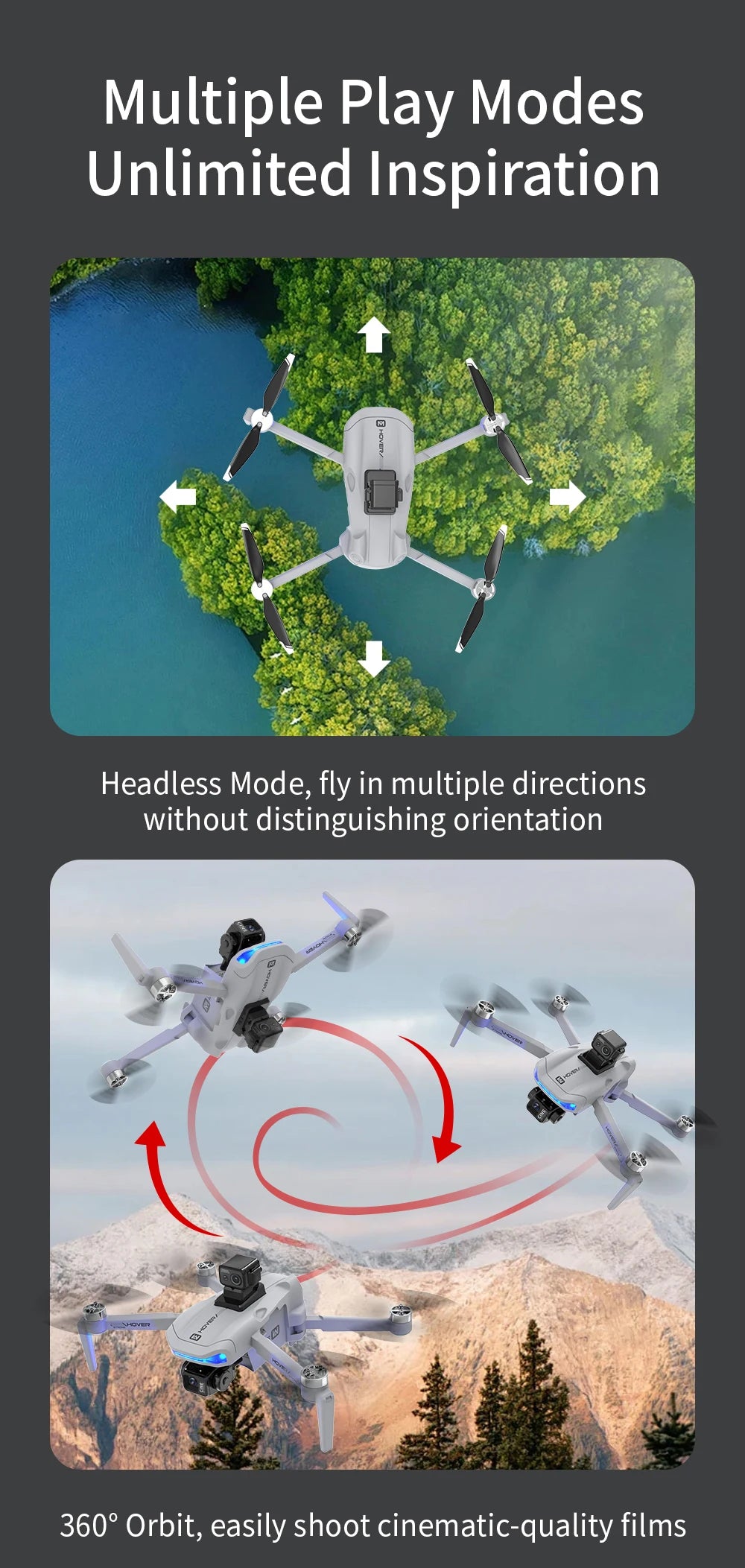 X40 Max Drone 4K Professional HD Camera