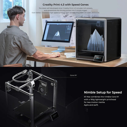 Creality K1 Max FDM 3D Printer