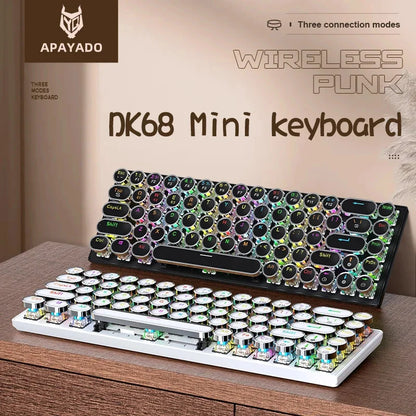 FREEWOLF Punk Mechanical Keyboard