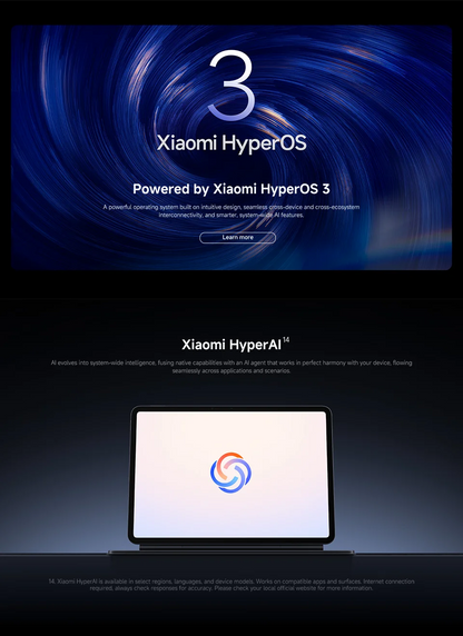 Xiaomi Pad 8 Snapdragon® 8s Gen 4